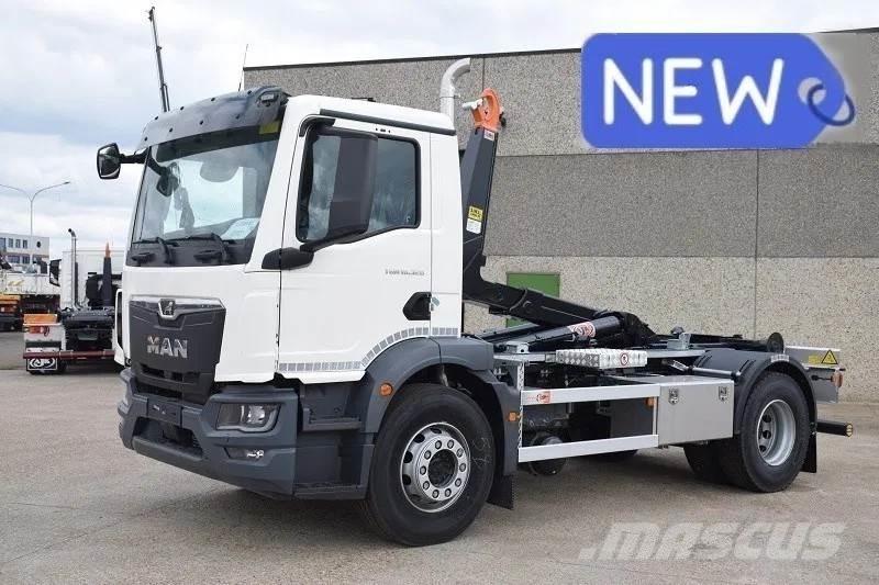 MAN TGM 18.320 훅 리프트 트럭