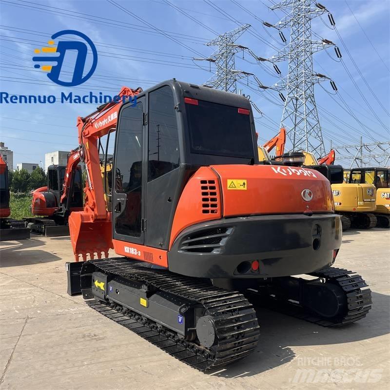Kubota KX183 소형 굴삭기 7톤 미만