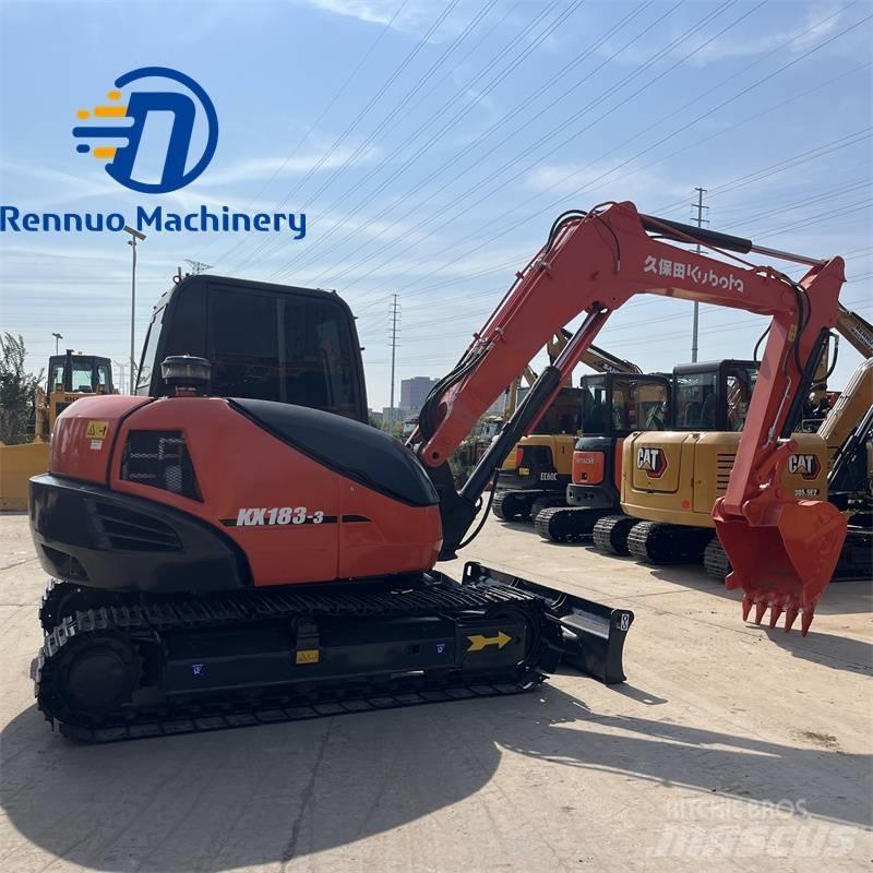 Kubota KX183 소형 굴삭기 7톤 미만