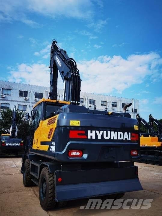 Hyundai 210W-9  휠 굴삭기