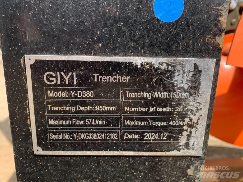  GIYI D380 TRENCHER 기타 부품  
