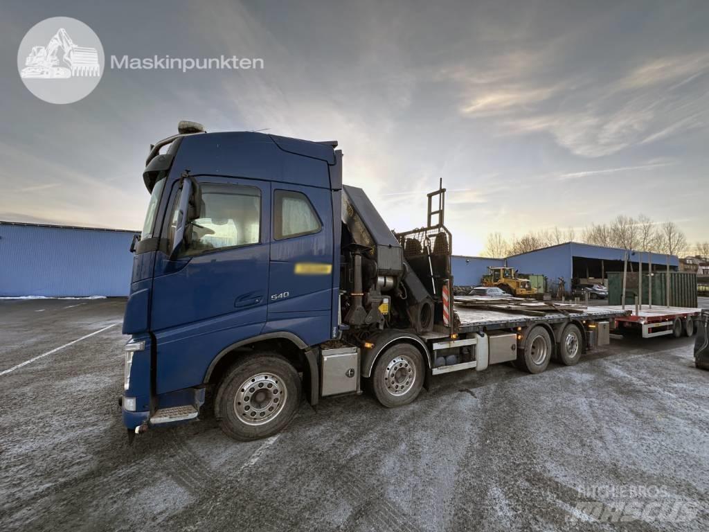 Volvo FH 540 크레인 트럭