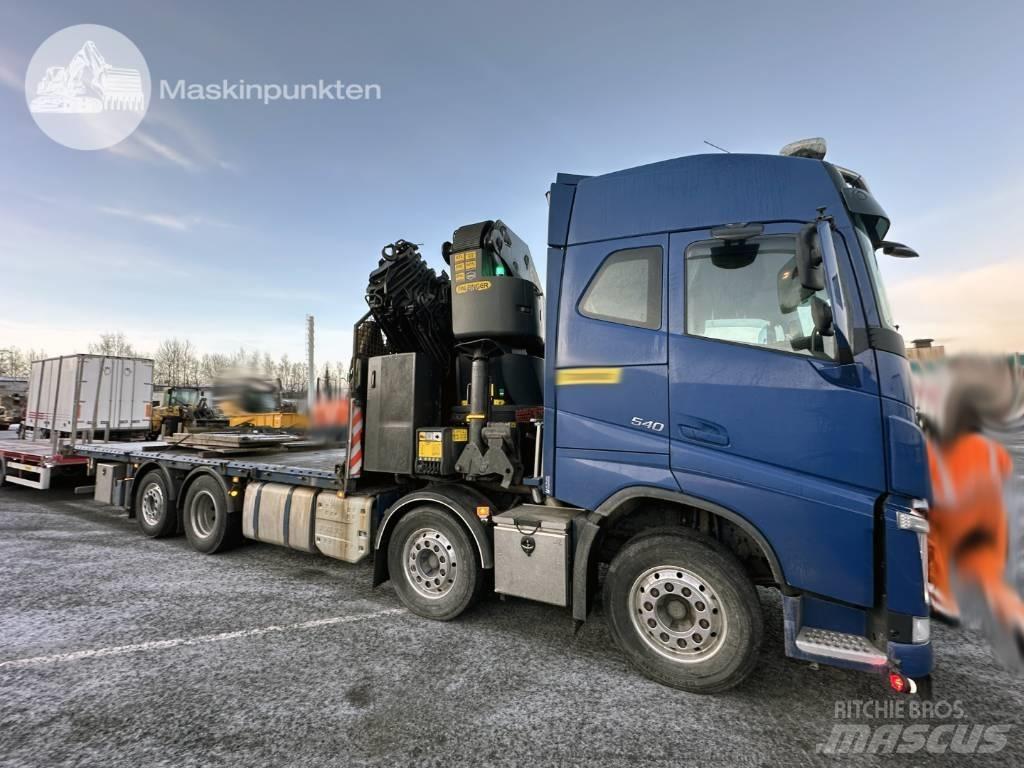 Volvo FH 540 크레인 트럭