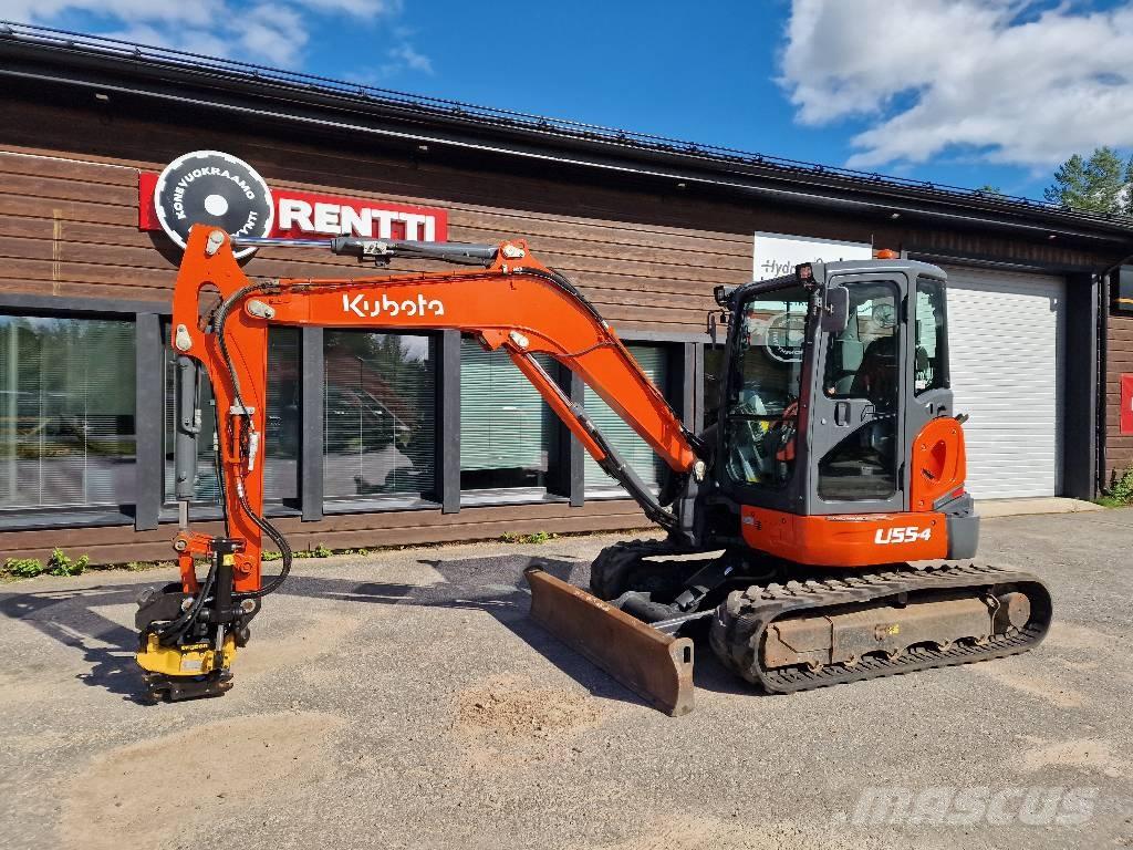 Kubota U 55-4 소형 굴삭기 7톤 미만