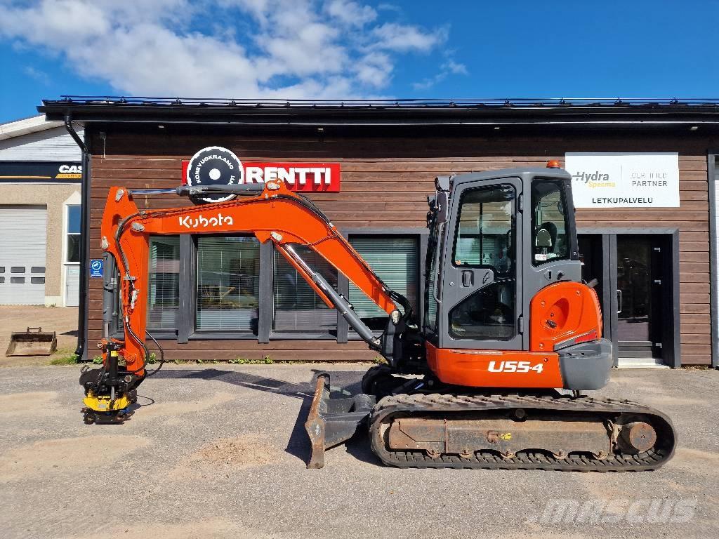 Kubota U 55-4 소형 굴삭기 7톤 미만