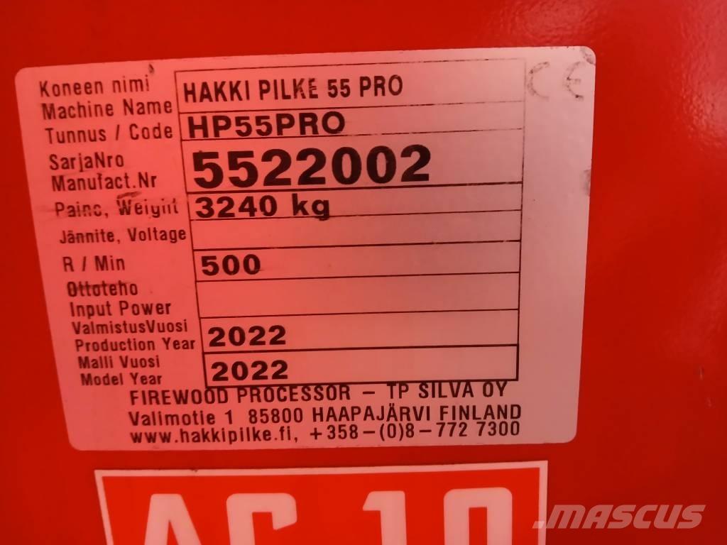 Hakki Pilke 55 Pro 목재 쪼개기 및 절단기