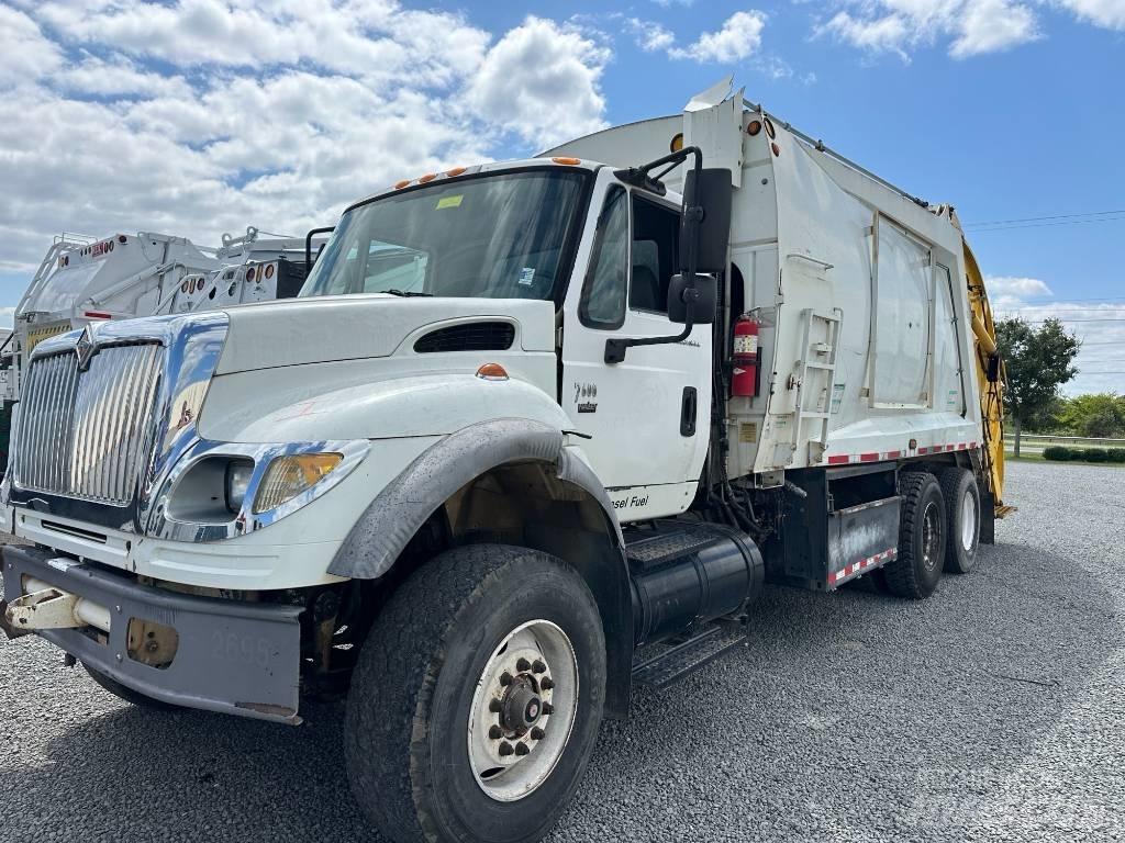 International 7600 폐기물 수거 트럭