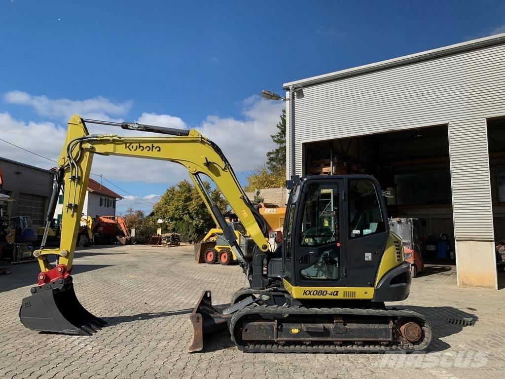 Kubota KX080-4@ 중형굴삭기 7톤-28톤