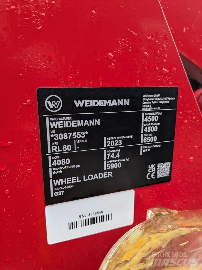 Weidemann 4080  휠로우더