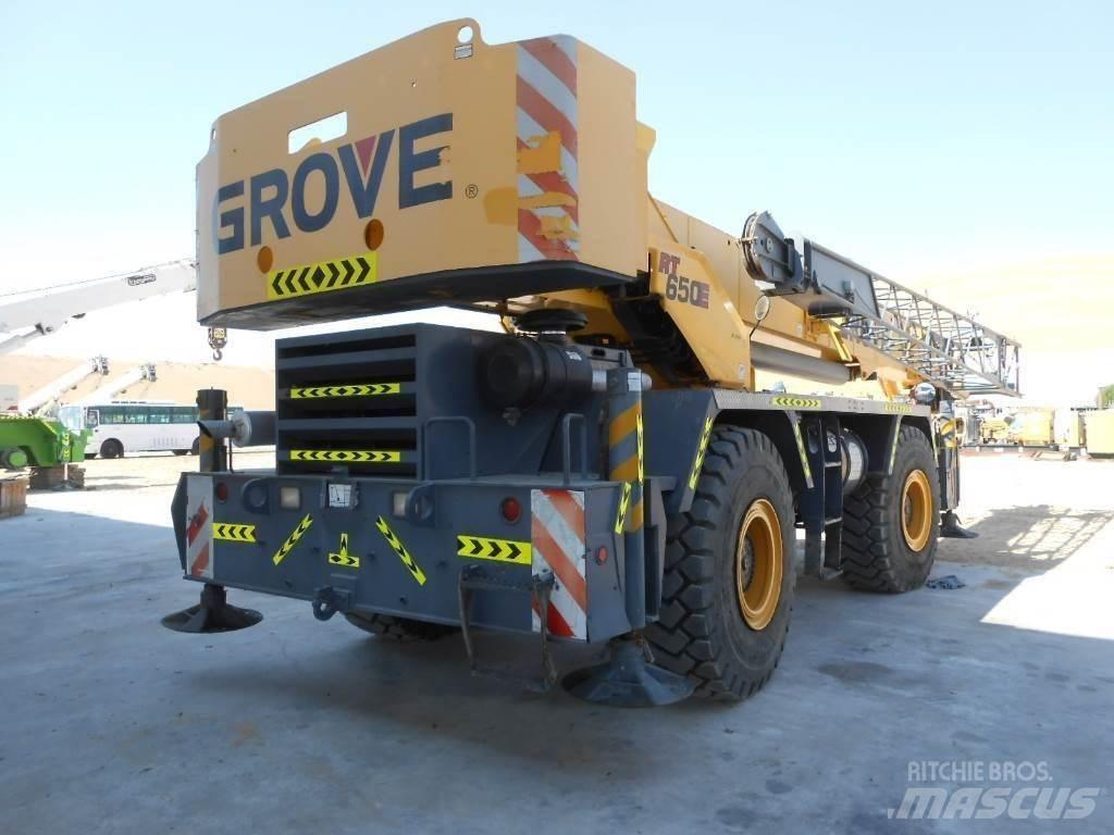 Grove RT 650 E R/T 크레인
