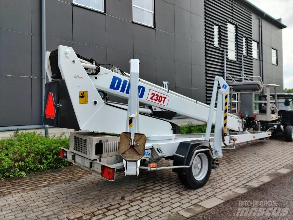 Dino 230 T Skylift 트레일러 탑재 고소작업대
