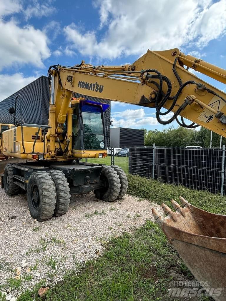 Komatsu PW 170 ES-6K  휠 굴삭기