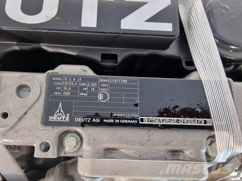 Deutz TD 2.9 L4 엔진