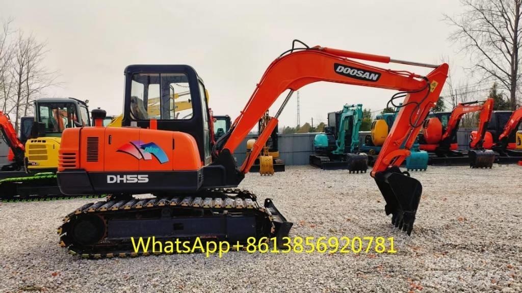 Doosan DH 55 소형 굴삭기 7톤 미만
