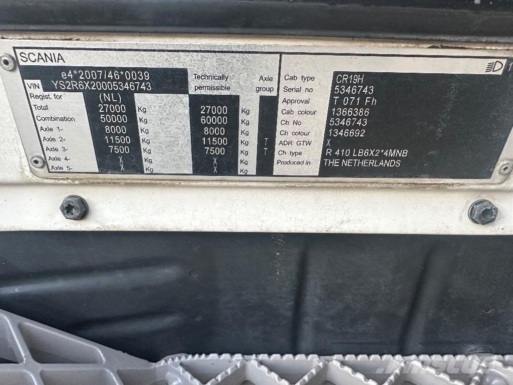 Scania R 410 차량 수송차