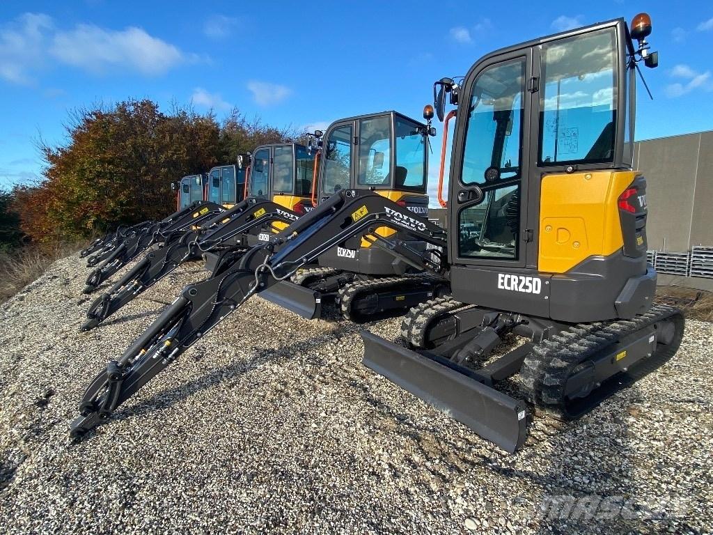 Volvo ECR 25 D 소형 굴삭기 7톤 미만