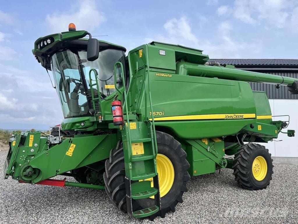 John Deere T 670 i 콤바인 수확기