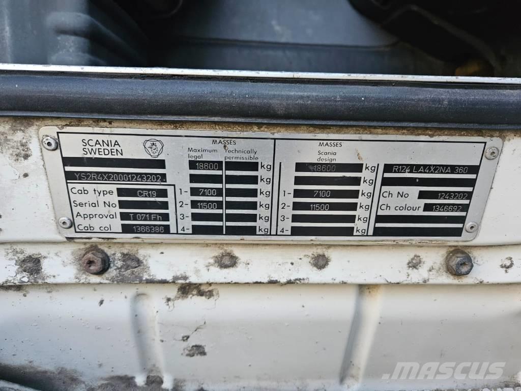 Scania 124 L 360 트랙터 유닛