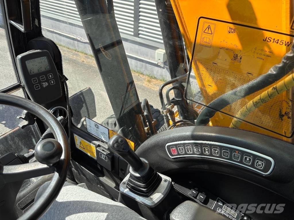 JCB JS 145 W  휠 굴삭기