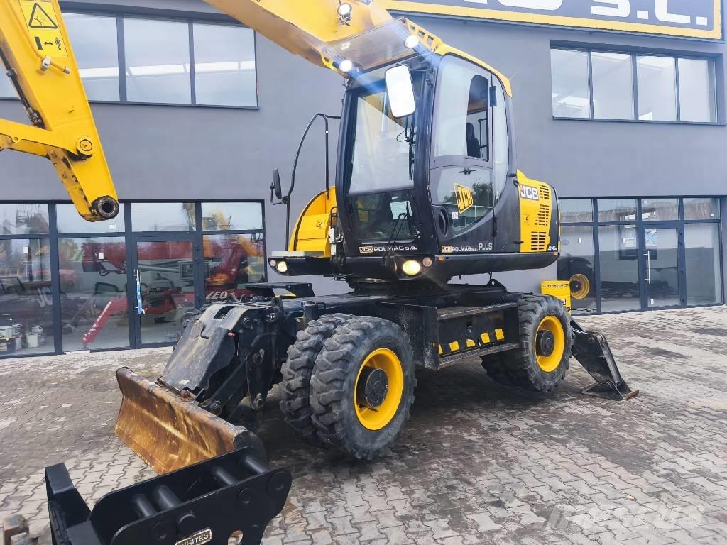 JCB JS 145 W  휠 굴삭기