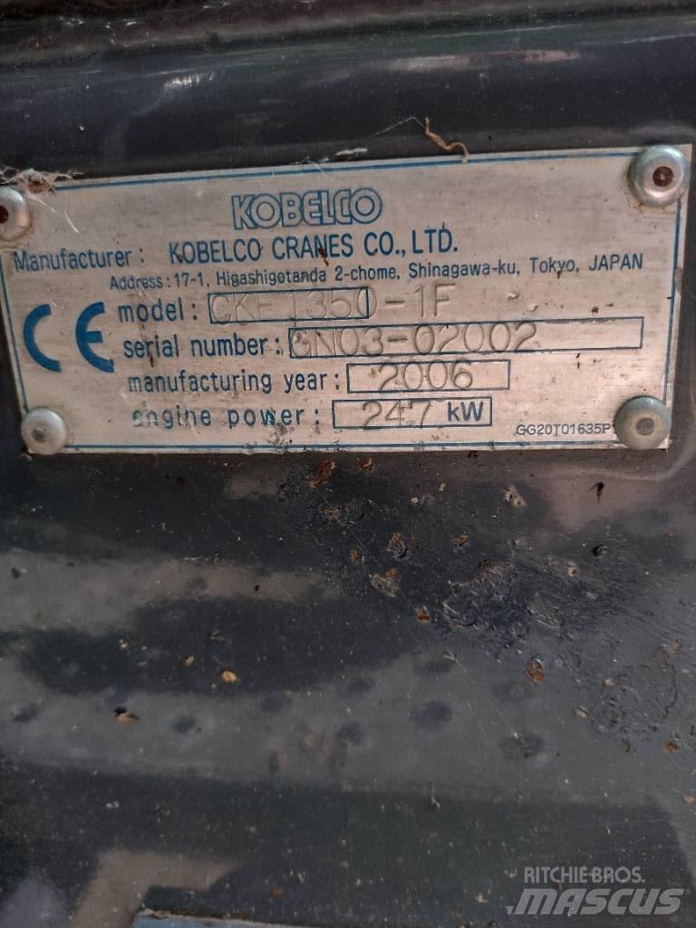 Kobelco cke1350-1F 트랙 크레인