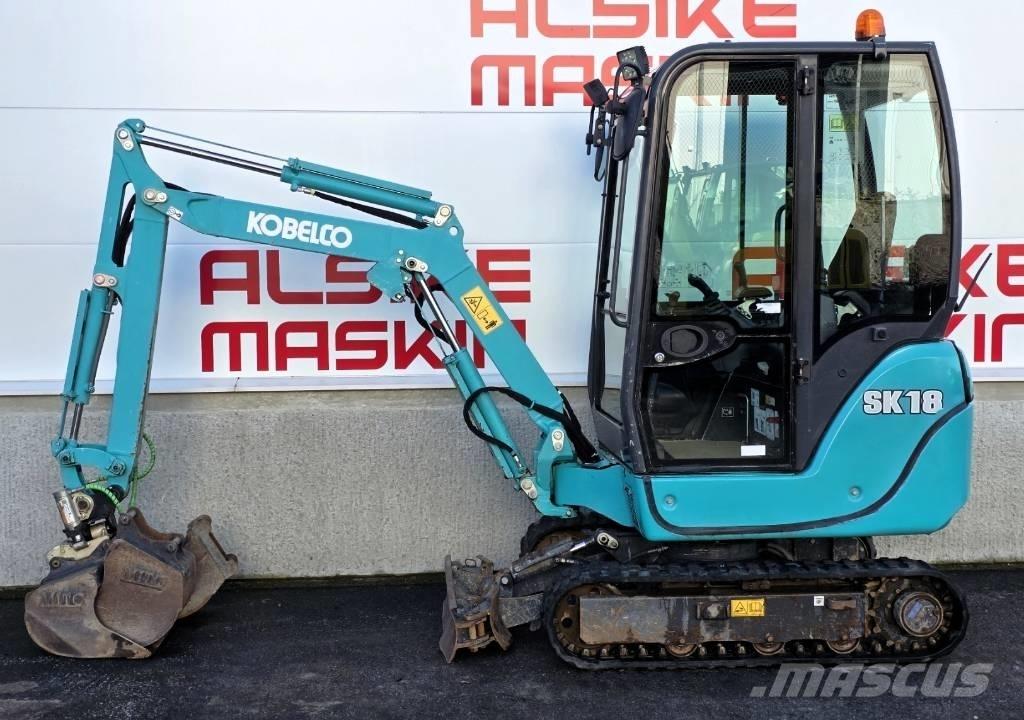 Kobelco SK 18 소형 굴삭기 7톤 미만