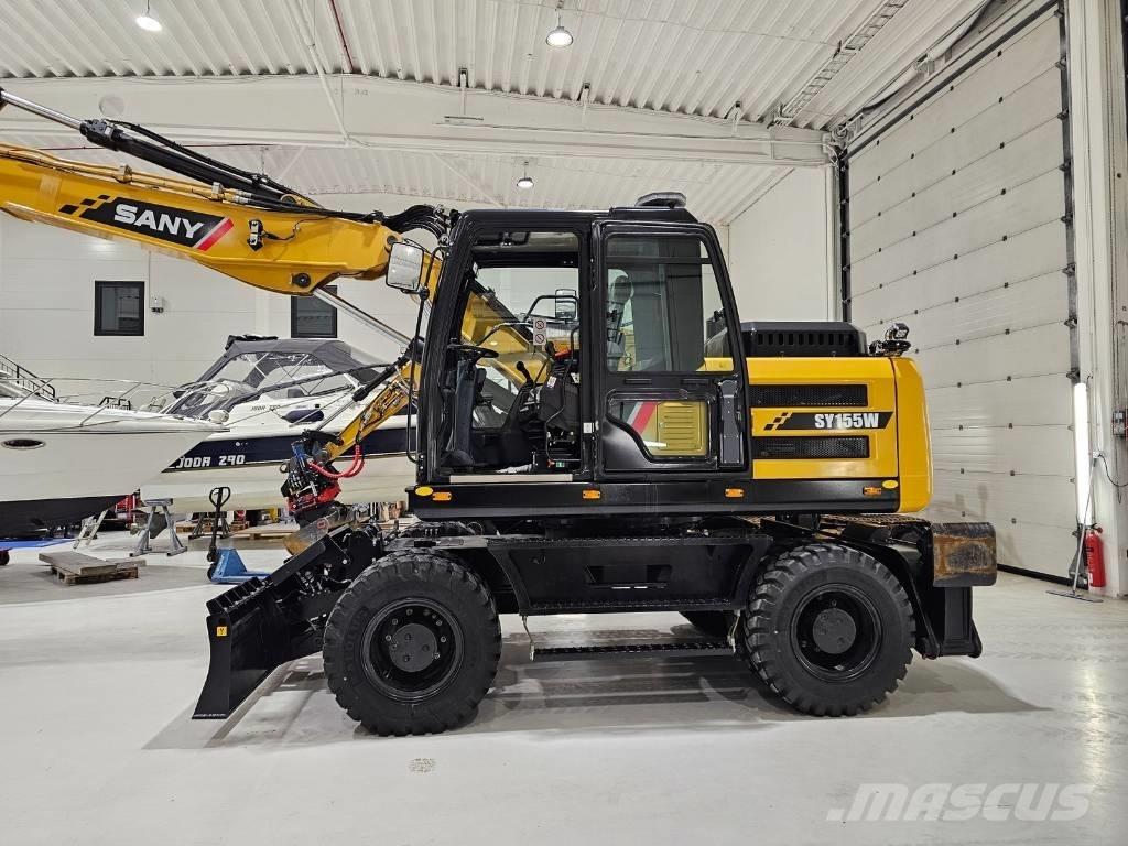 Sany SY 155 W  휠 굴삭기