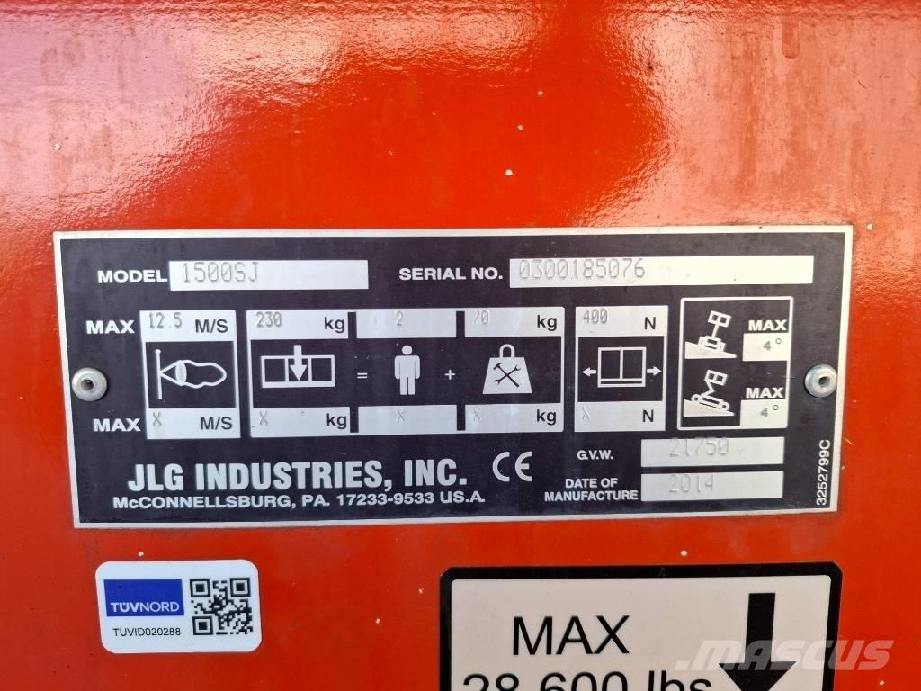 JLG 1500SJ 견인식 전동이동 리프트