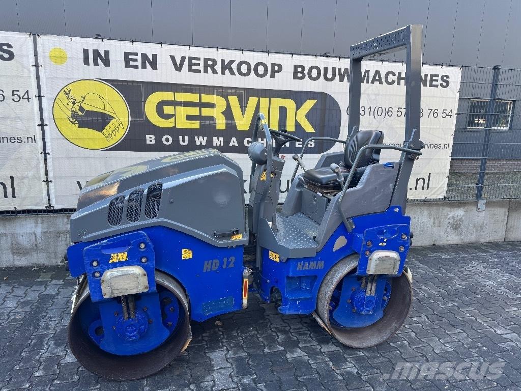 Hamm HD 12 VV 트윈 드럼 롤러