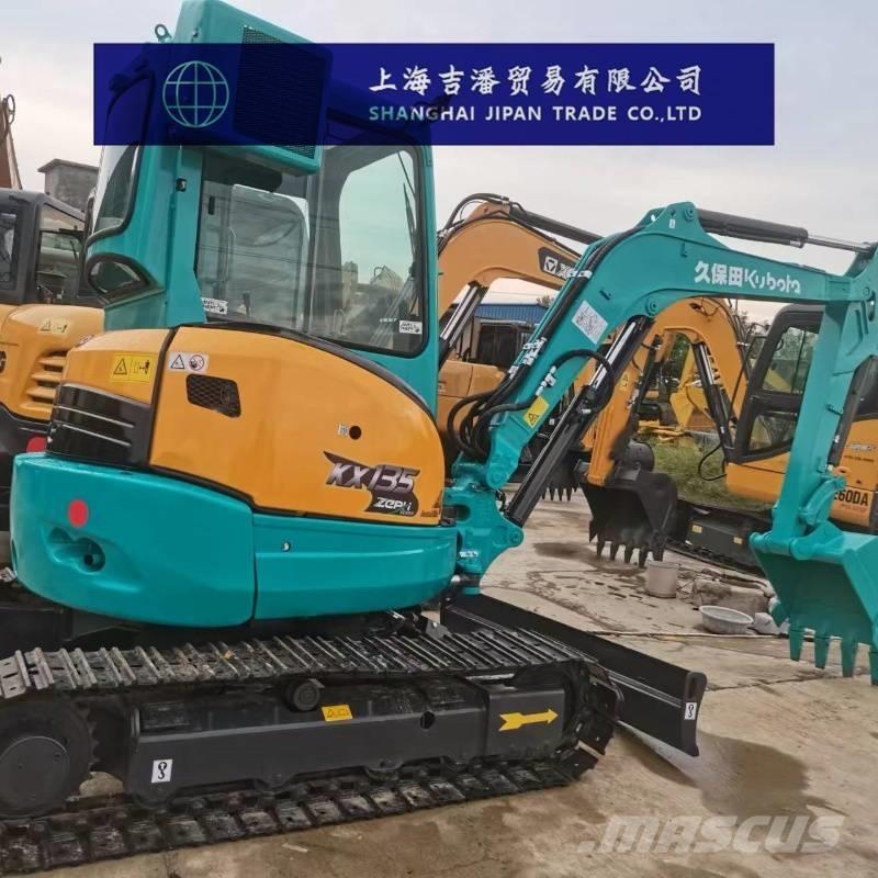 Kubota KX 135 소형 굴삭기 7톤 미만