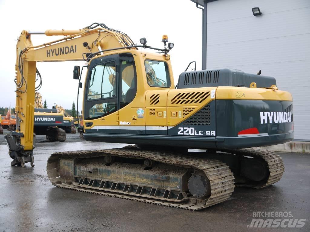 Hyundai R 220 LC-9A 대형 굴삭기 29톤 이상