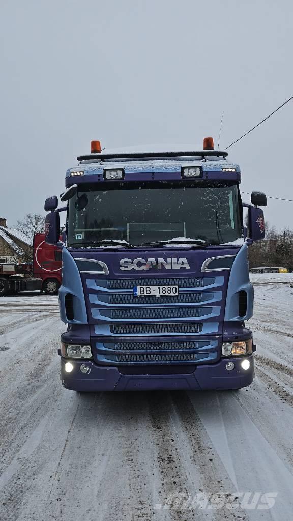Scania R 500 목재 트럭