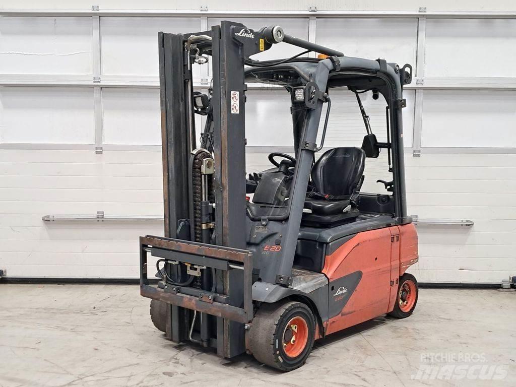 Linde E20PL-02 전동 지게차