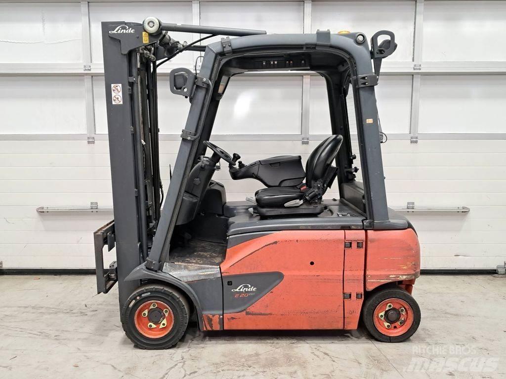 Linde E20PL-02 전동 지게차