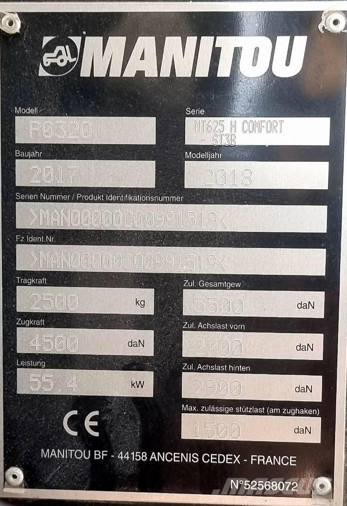 Manitou MT 625 H  (08) 텔러 핸들러