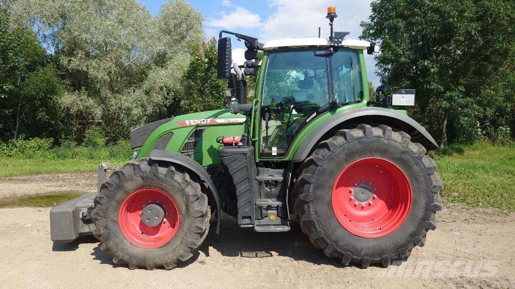Fendt 724 Profi Plus 트랙터