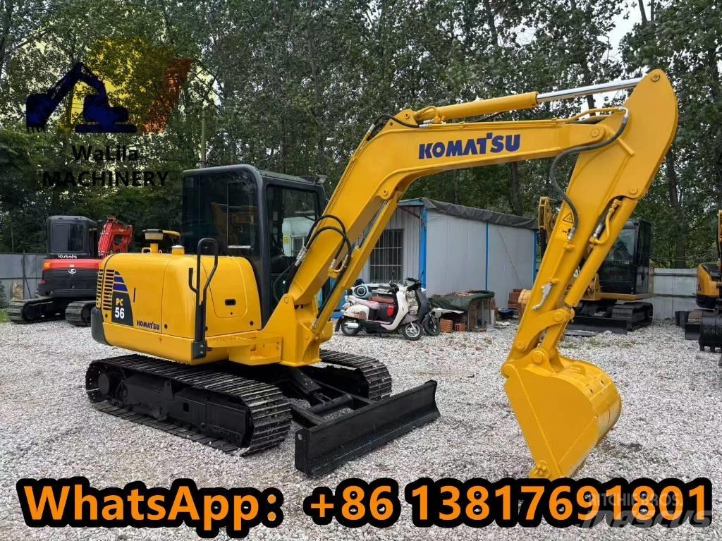 Komatsu PC 56-7 소형 굴삭기 7톤 미만