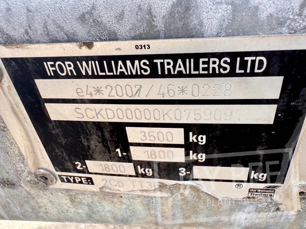 Ifor Williams TT3621 티퍼 트레일러
