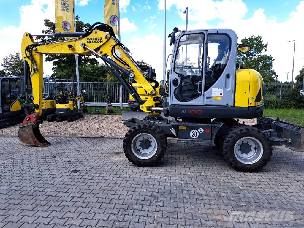Wacker Neuson EW100  휠 굴삭기