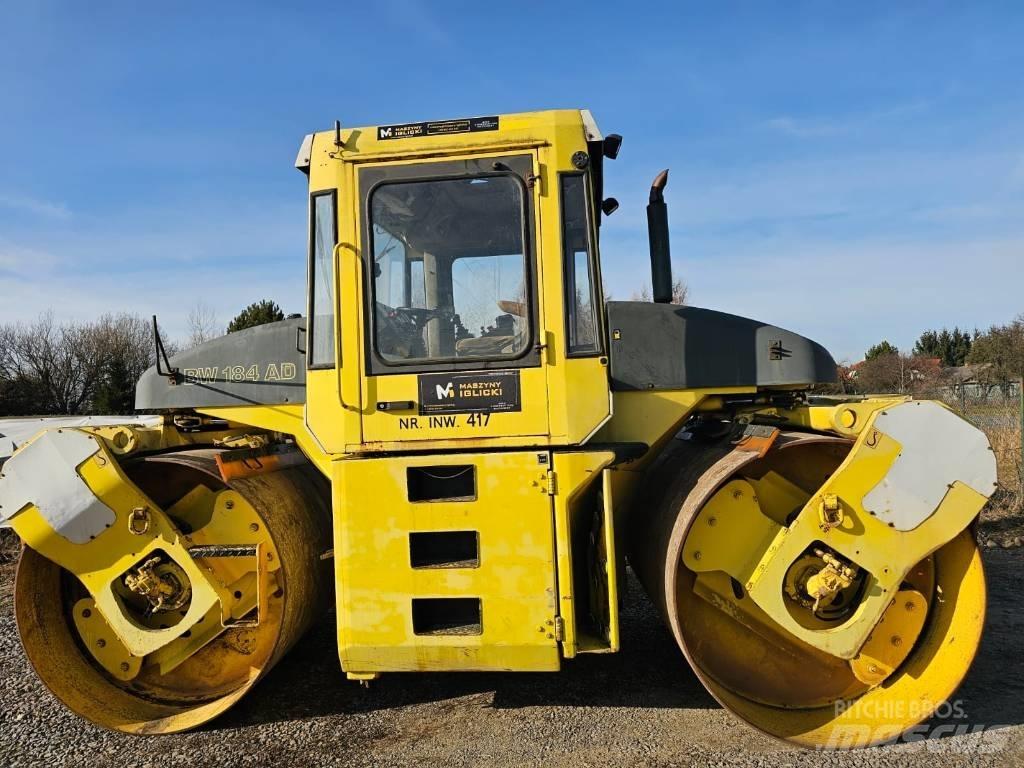 Bomag BW 184 AD 트윈 드럼 롤러