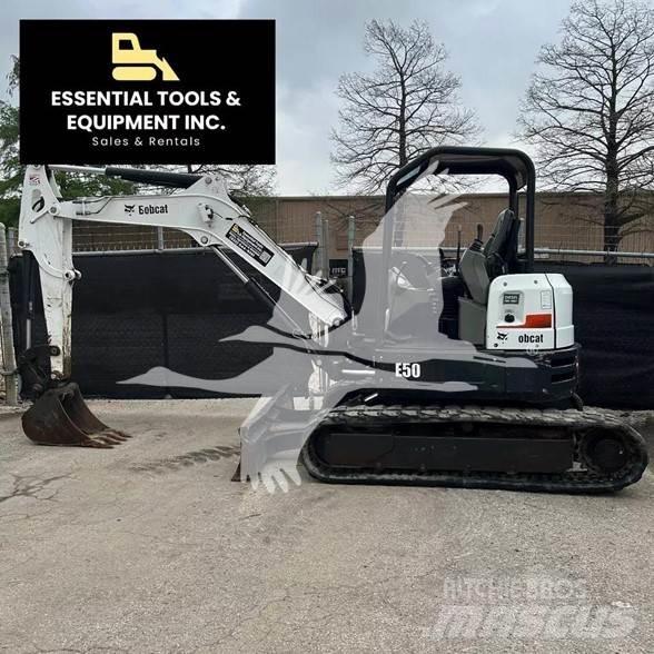 Bobcat E50 소형 굴삭기 7톤 미만
