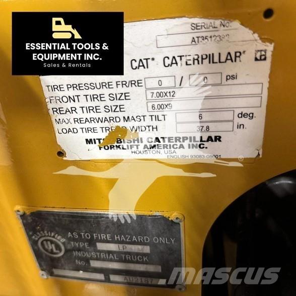 CAT P5000 디젤 지게차
