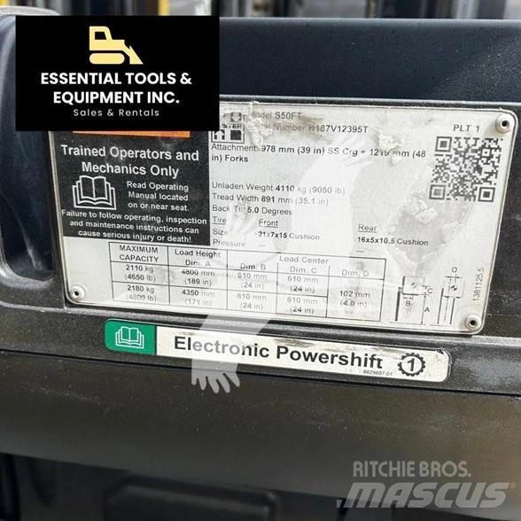 Hyster S50FT 디젤 지게차
