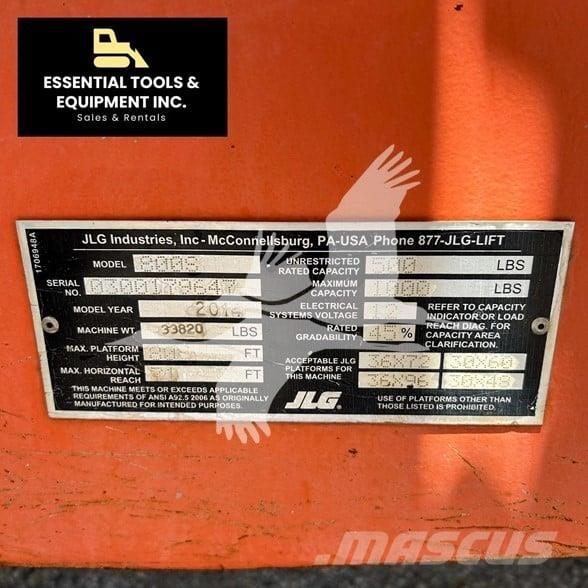 JLG 800S 견인식 전동이동 리프트