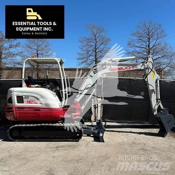 Takeuchi TB240 소형 굴삭기 7톤 미만