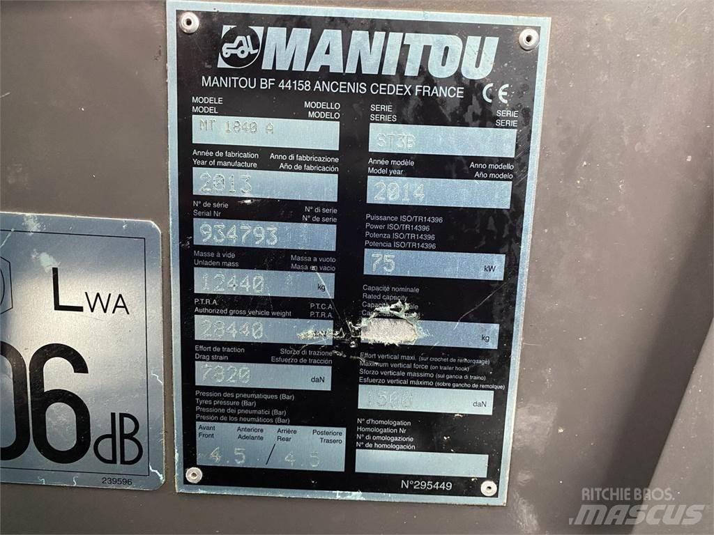Manitou MT1840A 텔러 핸들러