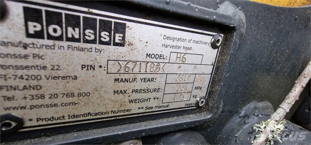 Ponsse Ergo 8wd 원목 하베스터