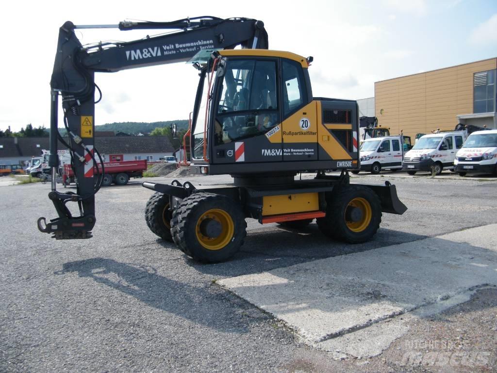 Volvo EWR 150 E  휠 굴삭기