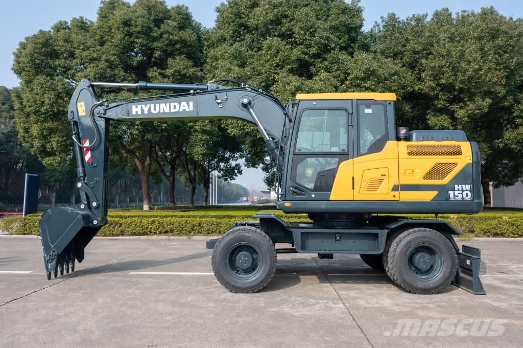 Hyundai 15 LC-7  휠 굴삭기