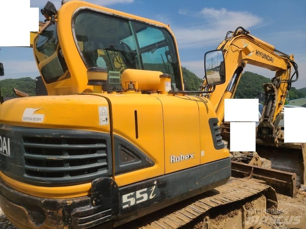 Hyundai Robex 55 소형 굴삭기 7톤 미만